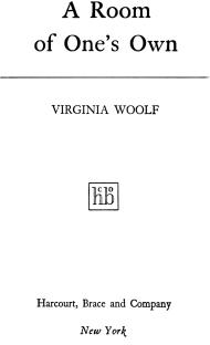 Una habitación propia